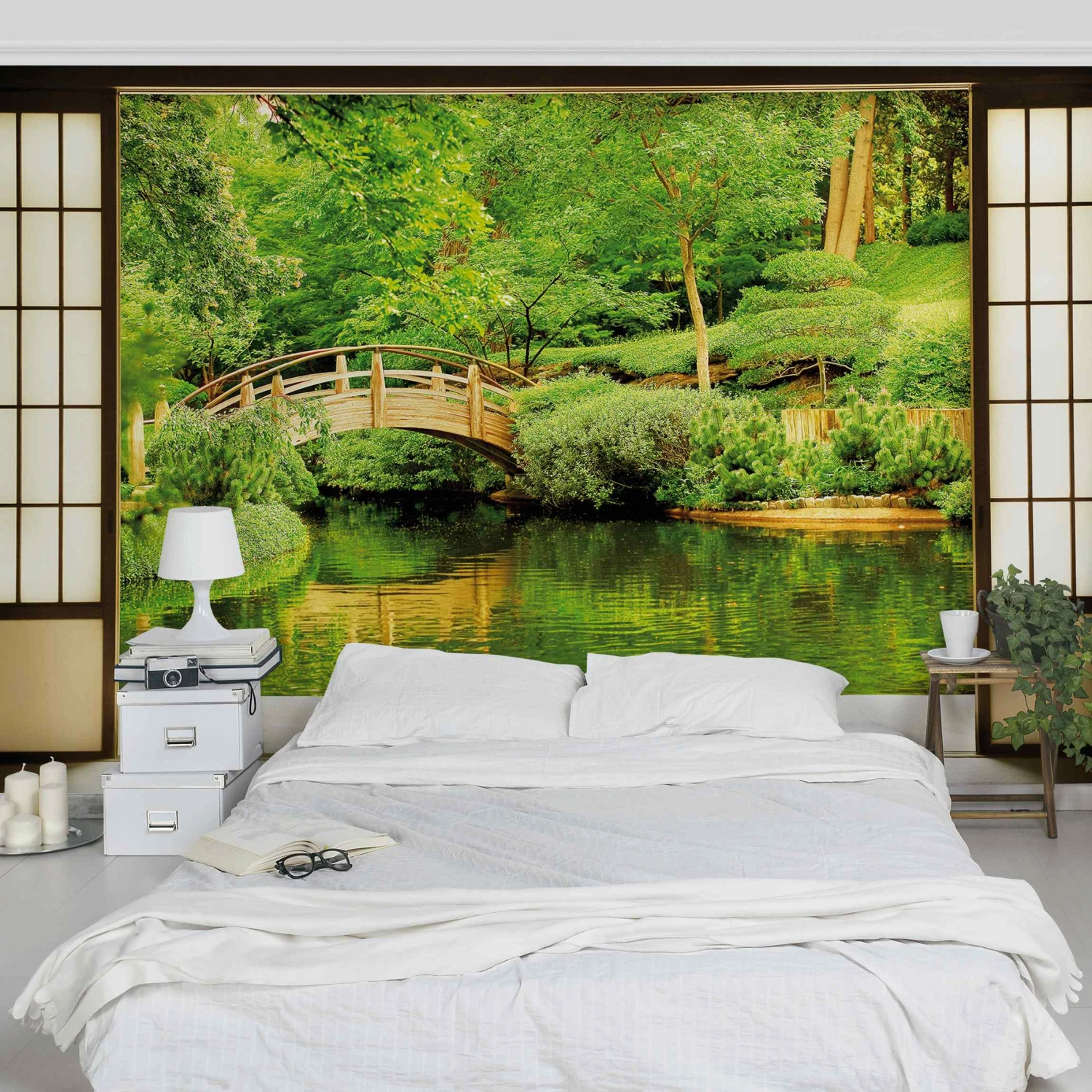 Vliestapete Smart - Lake View In Grün 6 Vliestapete Smart - Lake View In Grün – Bild 4