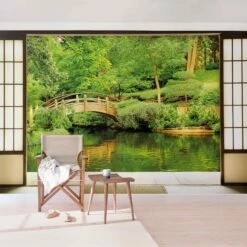 Vliestapete Smart - Lake View In Grün 12 Vliestapete Smart - Lake View In Grün -Heimdekoration wallart vliestapete smart lake view in grun 4