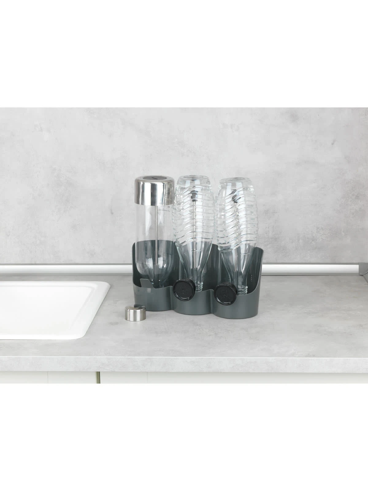 Wenko Flaschenhalter Filia In Grau 20 Wenko Flaschenhalter Filia In Grau – Bild 18