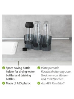 Wenko Flaschenhalter Filia In Grau 22 Wenko Flaschenhalter Filia In Grau -Heimdekoration wenko flaschenhalter filia in grau 2