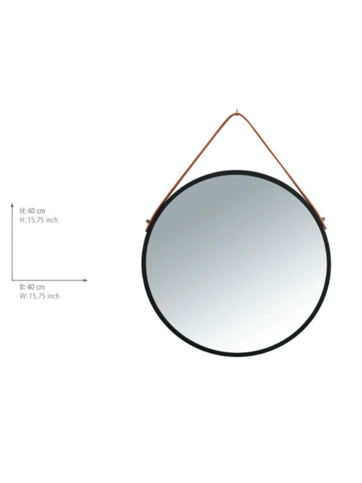 Wenko Wandspiegel Borrone Rund 40 Cm In Silber 10 Wenko Wandspiegel Borrone Rund 40 Cm In Silber – Bild 8