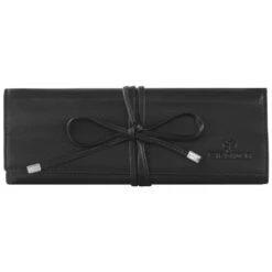 Nappa Schmuckrolle 21 Cm Leder In Schwarz