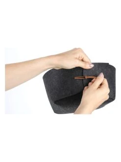 2er-Set: Aufbewahrungskörbe In Anthrazit - (B)13,5 X (H)7,5 X (T)13,5 Cm -Heimdekoration zeller 2er set aufbewahrungskorbe in anthrazit b 13 5 x h 7 5 x t 13 5 cm 2